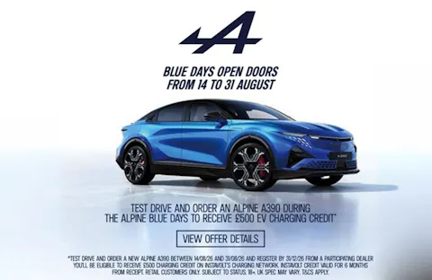 Alpine A390 Blue Days